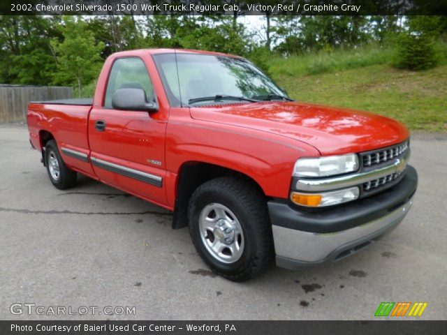 2002 Chevrolet Silverado 1500 Work Truck Regular Cab in Victory Red