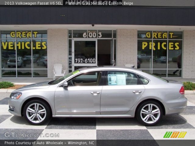 2013 Volkswagen Passat V6 SEL in Platinum Gray Metallic