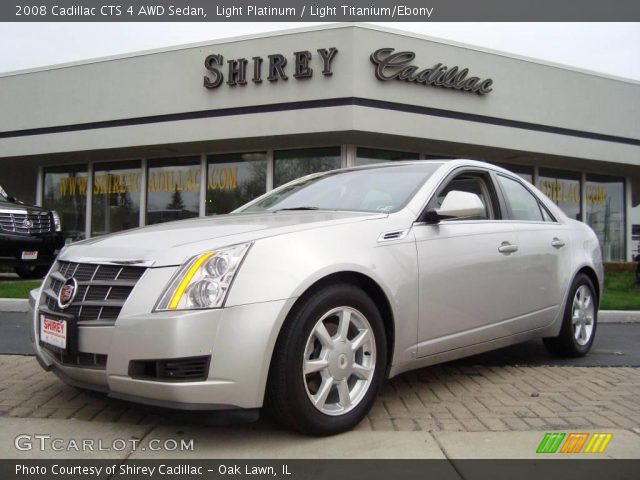 2008 Cadillac CTS 4 AWD Sedan in Light Platinum