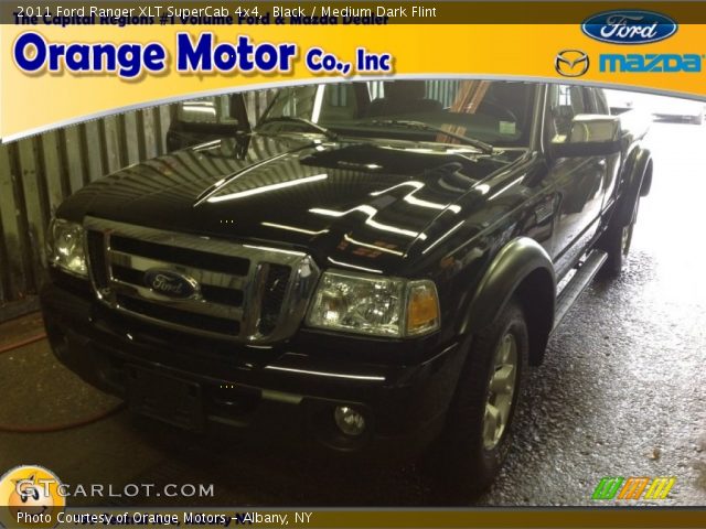 2011 Ford Ranger XLT SuperCab 4x4 in Black