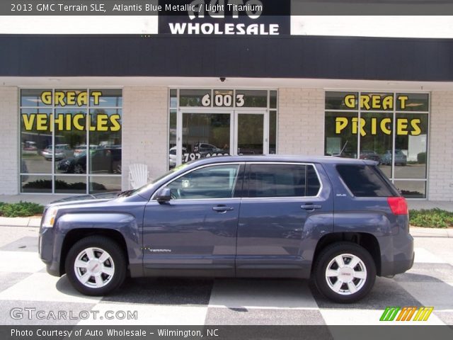 2013 GMC Terrain SLE in Atlantis Blue Metallic