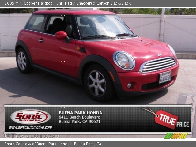 2009 Mini Cooper Hardtop in Chili Red