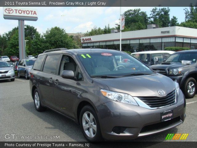 2011 Toyota Sienna LE in Predawn Gray Mica