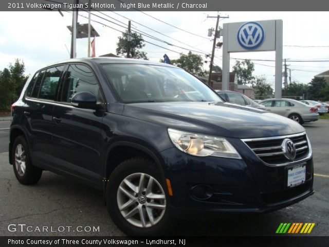 2011 Volkswagen Tiguan S 4Motion in Night Blue Metallic