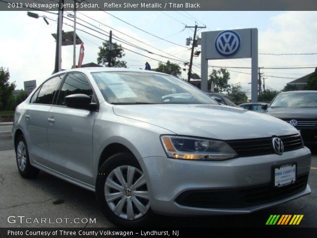 2013 Volkswagen Jetta S Sedan in Reflex Silver Metallic