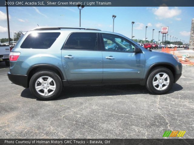 2009 GMC Acadia SLE in Silver Green Metallic