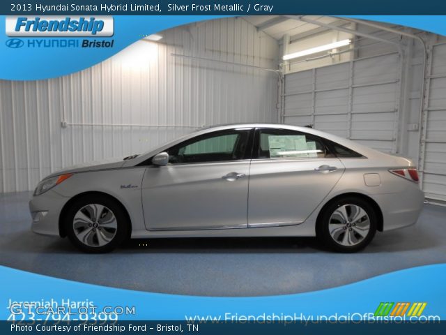 2013 Hyundai Sonata Hybrid Limited in Silver Frost Metallic