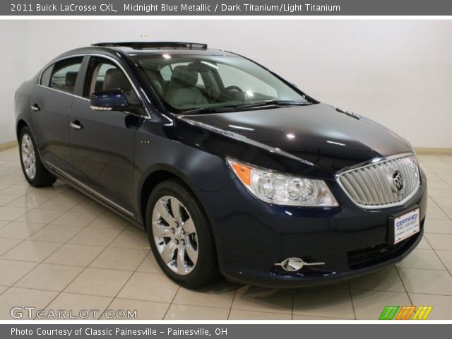 2011 Buick LaCrosse CXL in Midnight Blue Metallic