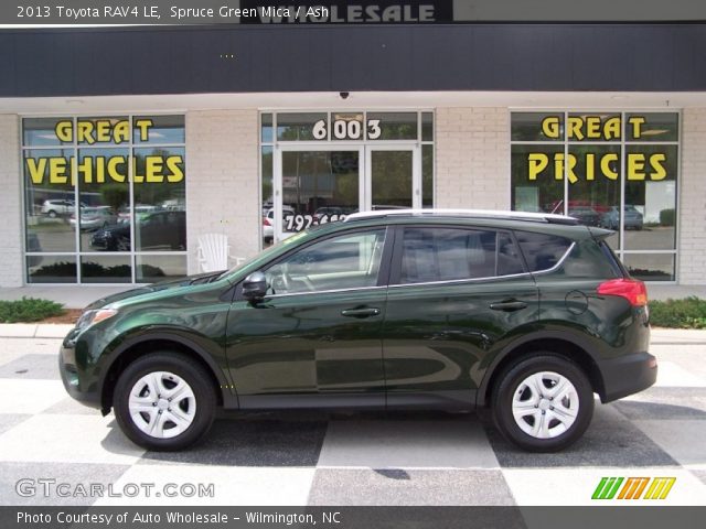 2013 Toyota RAV4 LE in Spruce Green Mica