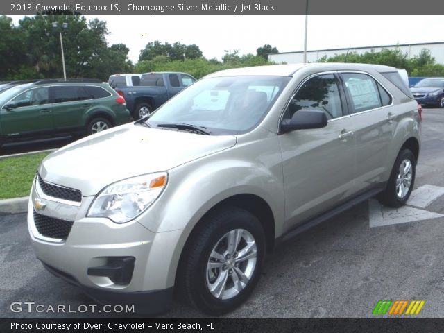 2013 Chevrolet Equinox LS in Champagne Silver Metallic