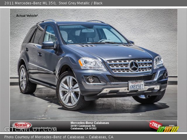 2011 Mercedes-Benz ML 350 in Steel Grey Metallic