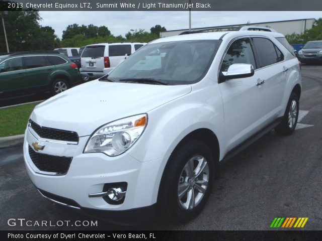2013 Chevrolet Equinox LTZ in Summit White
