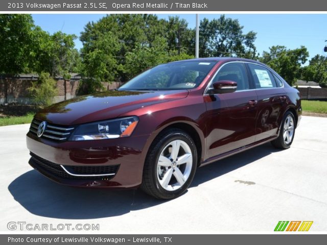 2013 Volkswagen Passat 2.5L SE in Opera Red Metallic
