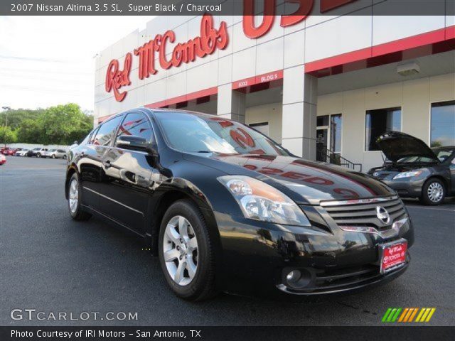 2007 Nissan Altima 3.5 SL in Super Black