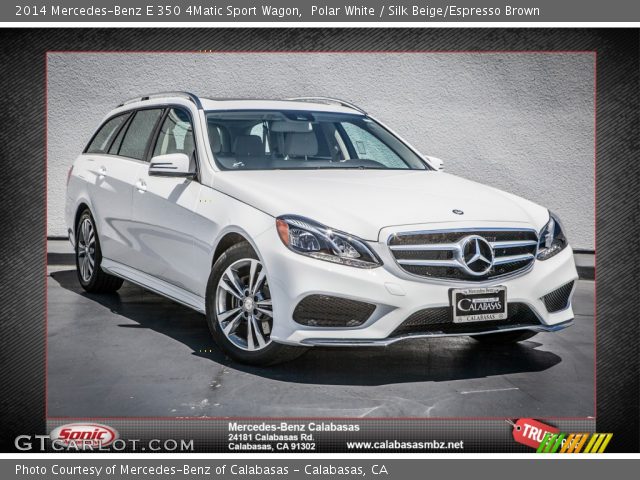 2014 Mercedes-Benz E 350 4Matic Sport Wagon in Polar White