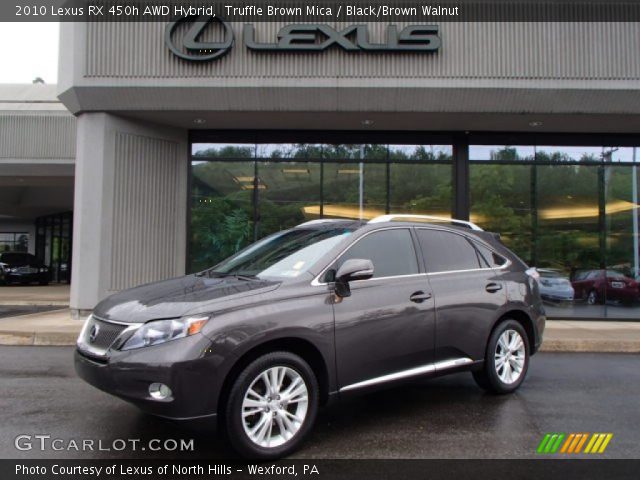 2010 Lexus RX 450h AWD Hybrid in Truffle Brown Mica