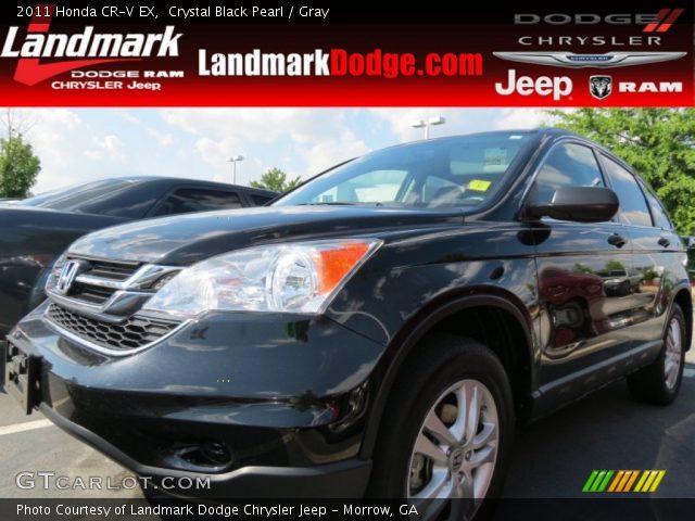 2011 Honda CR-V EX in Crystal Black Pearl