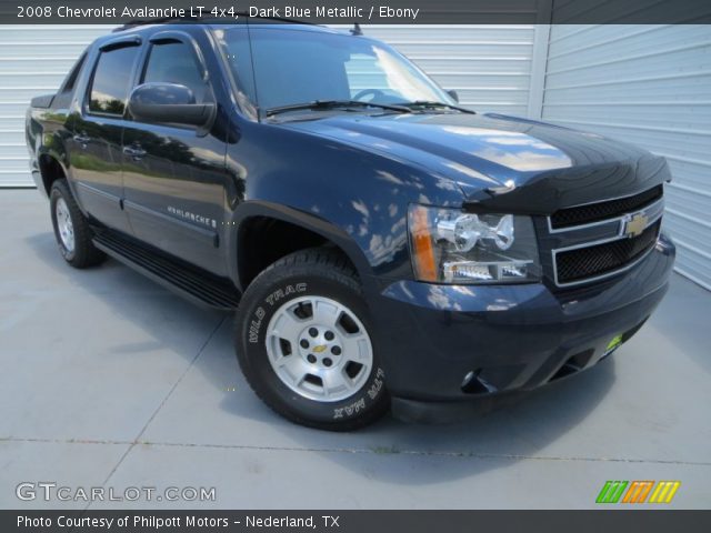 2008 Chevrolet Avalanche LT 4x4 in Dark Blue Metallic