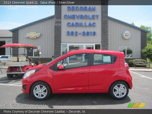 2013 Chevrolet Spark LS in Salsa (Red)