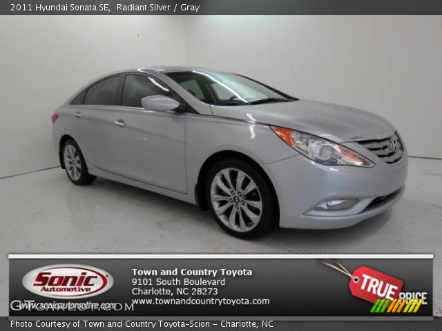 2011 Hyundai Sonata SE in Radiant Silver