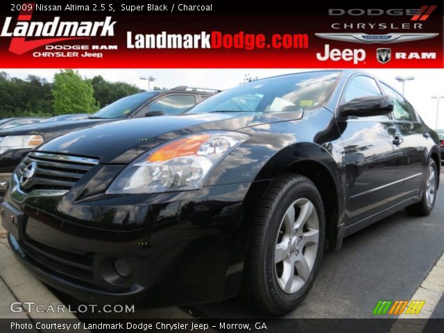 2009 Nissan Altima 2.5 S in Super Black