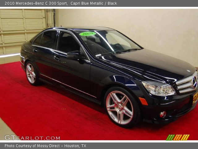 2010 Mercedes-Benz C 300 Sport in Capri Blue Metallic