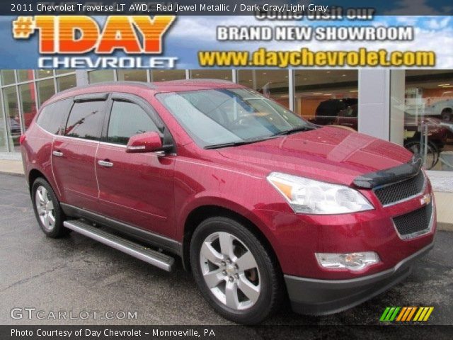 2011 Chevrolet Traverse LT AWD in Red Jewel Metallic
