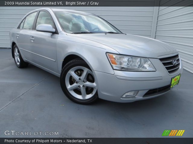 2009 Hyundai Sonata Limited V6 in Bright Silver