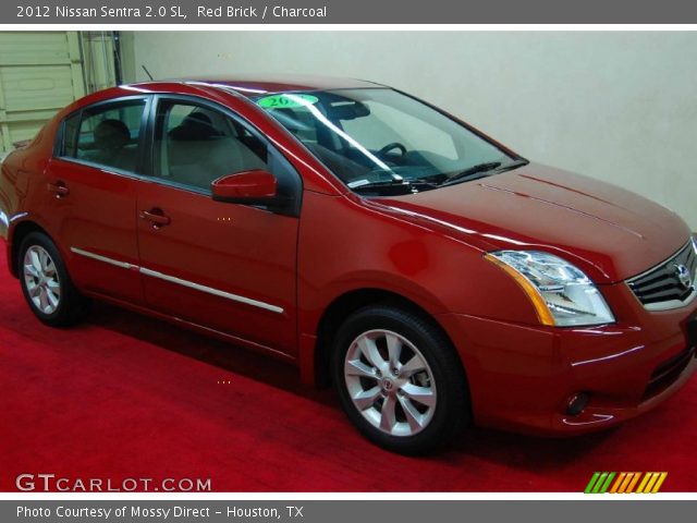 2012 Nissan Sentra 2.0 SL in Red Brick