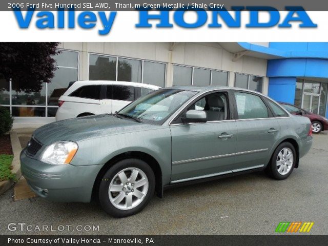 2006 Ford Five Hundred SEL AWD in Titanium Green Metallic