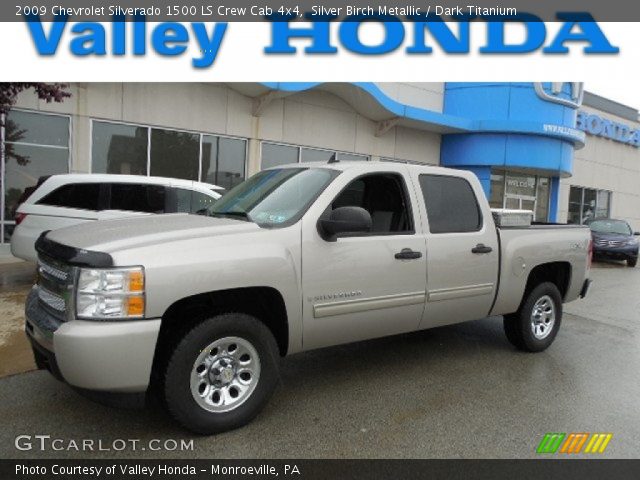 2009 Chevrolet Silverado 1500 LS Crew Cab 4x4 in Silver Birch Metallic
