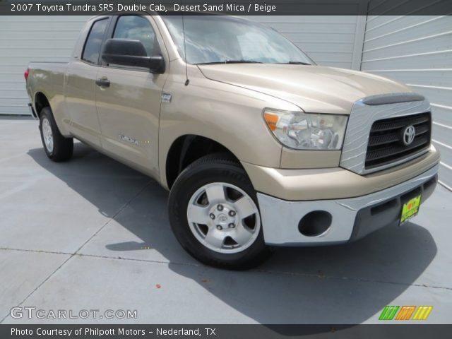 2007 Toyota Tundra SR5 Double Cab in Desert Sand Mica