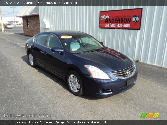 2012 Nissan Altima 2.5 S in Navy Blue