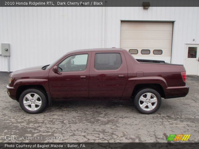 2010 Honda Ridgeline RTL in Dark Cherry Pearl