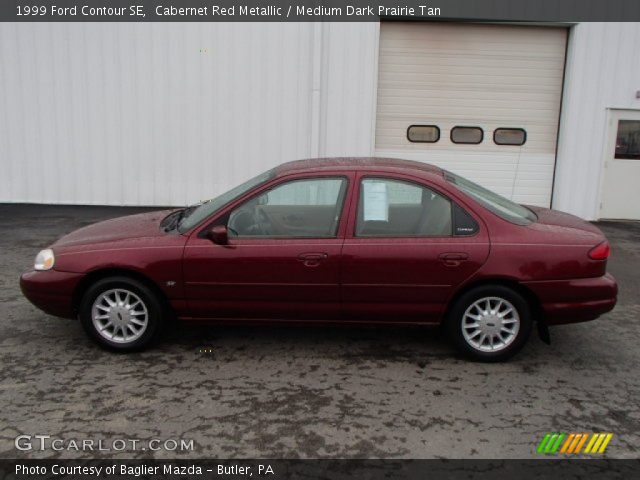 1999 Ford Contour SE in Cabernet Red Metallic