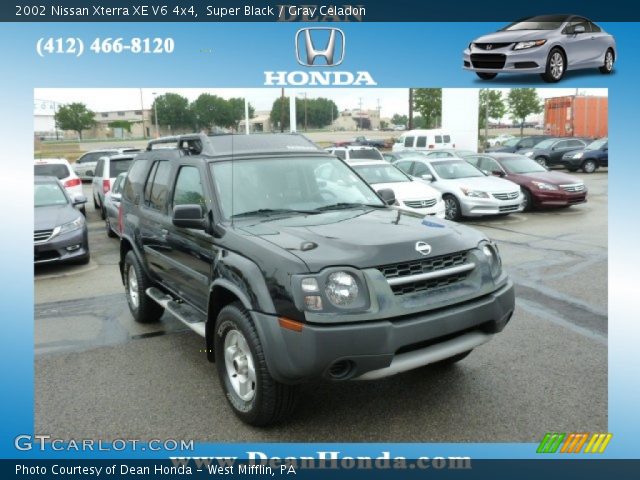 2002 Nissan Xterra XE V6 4x4 in Super Black