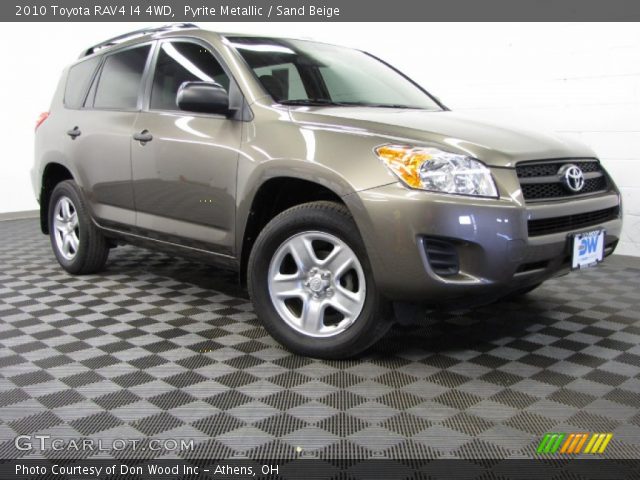 2010 Toyota RAV4 I4 4WD in Pyrite Metallic