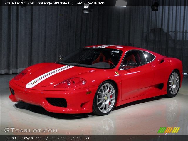 2004 Ferrari 360 Challenge Stradale F1 in Red