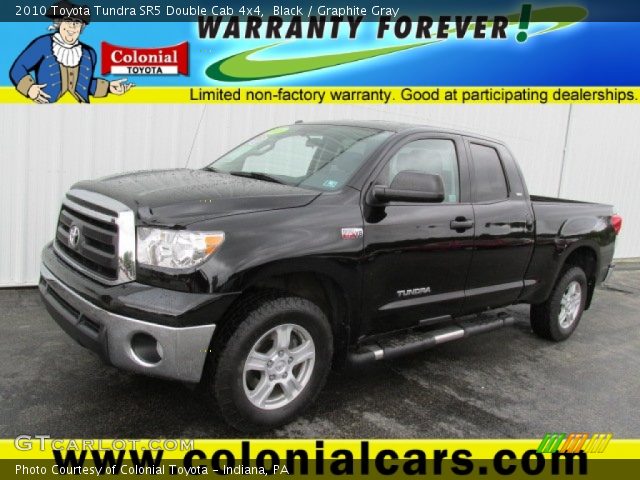 2010 Toyota Tundra SR5 Double Cab 4x4 in Black