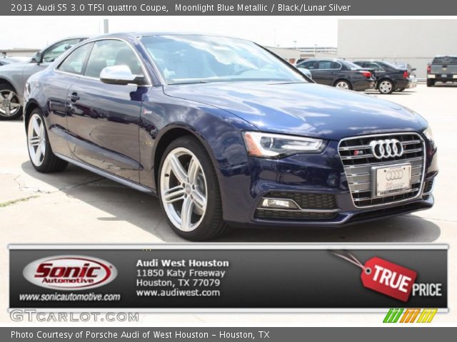 2013 Audi S5 3.0 TFSI quattro Coupe in Moonlight Blue Metallic