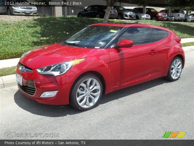 2013 Hyundai Veloster  in Boston Red