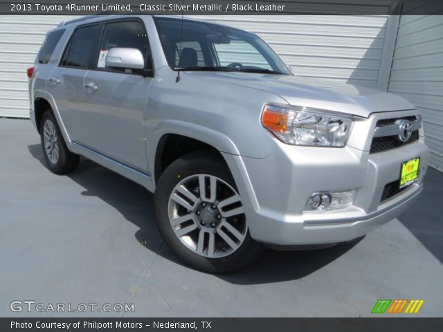 2013 Toyota 4Runner Limited in Classic Silver Metallic