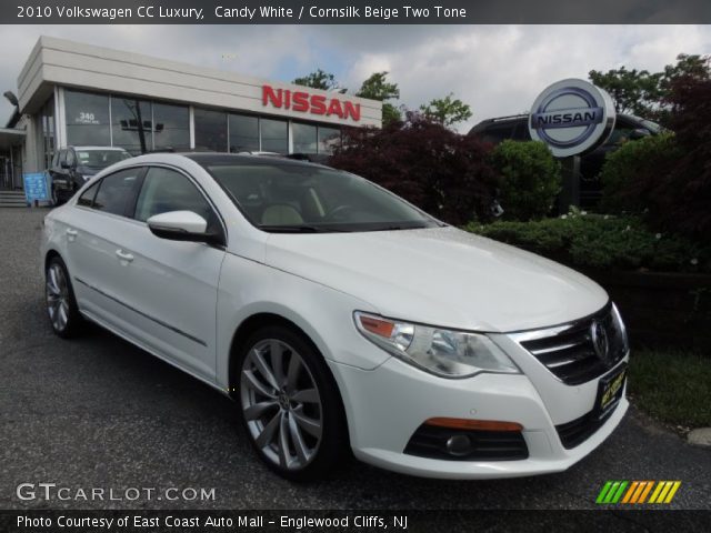 2010 Volkswagen CC Luxury in Candy White