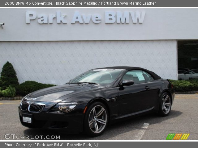 2008 BMW M6 Convertible in Black Sapphire Metallic