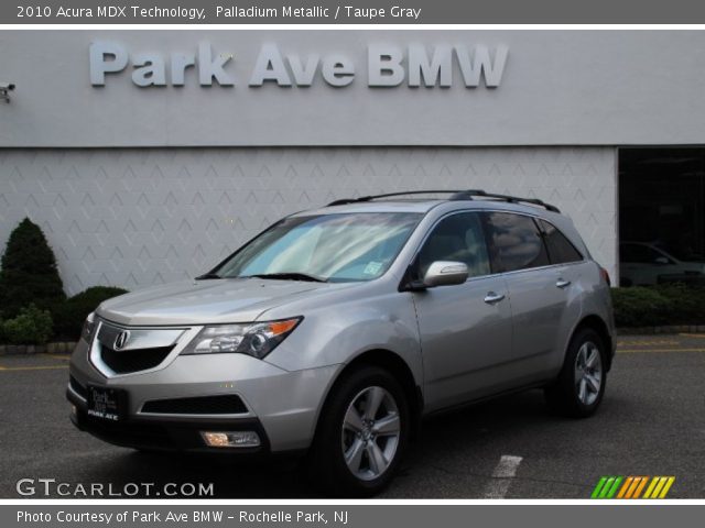 2010 Acura MDX Technology in Palladium Metallic