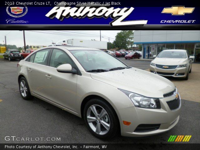 2013 Chevrolet Cruze LT in Champagne Silver Metallic