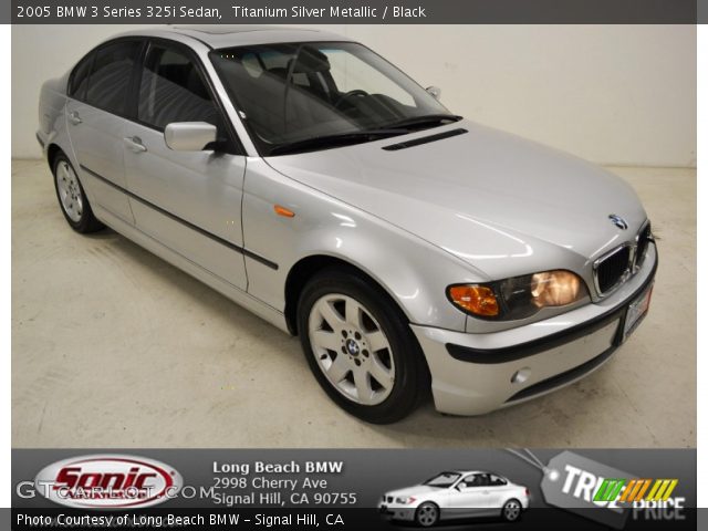 2005 BMW 3 Series 325i Sedan in Titanium Silver Metallic