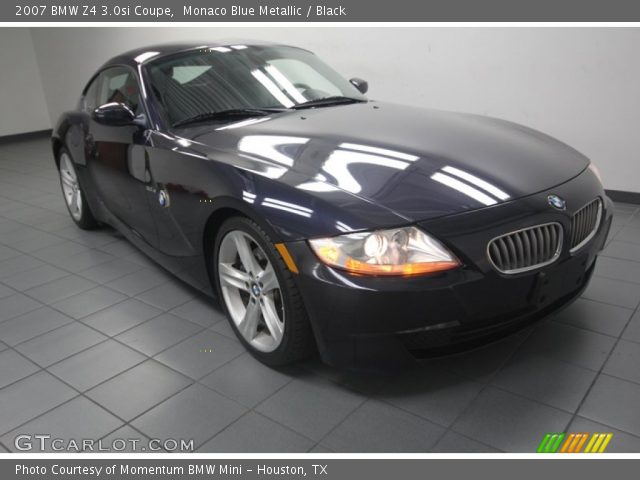 2007 BMW Z4 3.0si Coupe in Monaco Blue Metallic