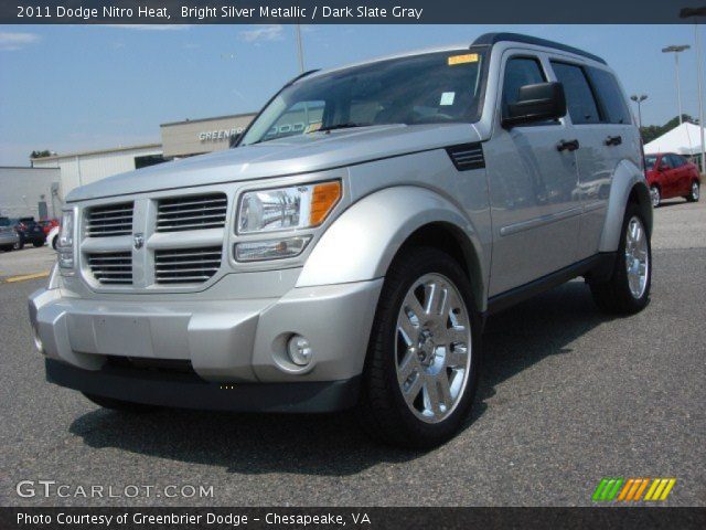 2011 Dodge Nitro Heat in Bright Silver Metallic