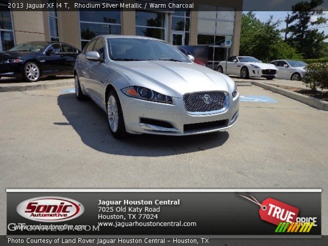 2013 Jaguar XF I4 T in Rhodium Silver Metallic